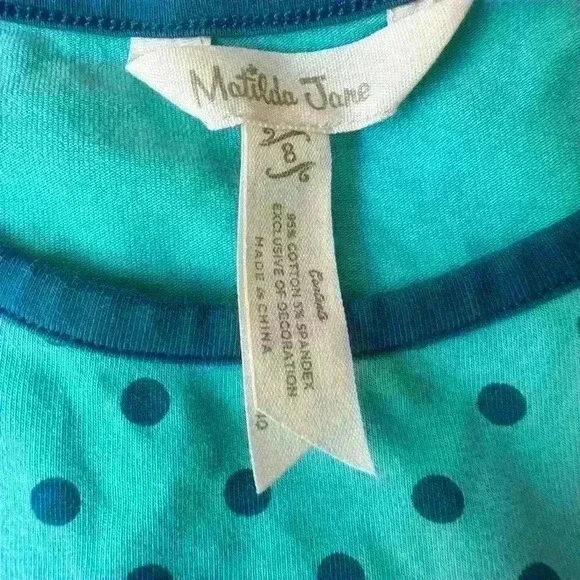 Matilda Jane NWOT Girls MATILDA JANE Wonderment Making My Way Dress size 8 - Picture 8 of 8